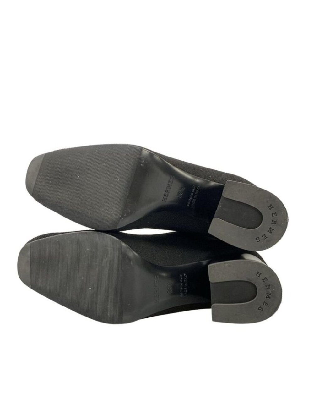 Hermes Long Boots 36.5 Fontaine 60 Black Leather - Picture 8 of 11